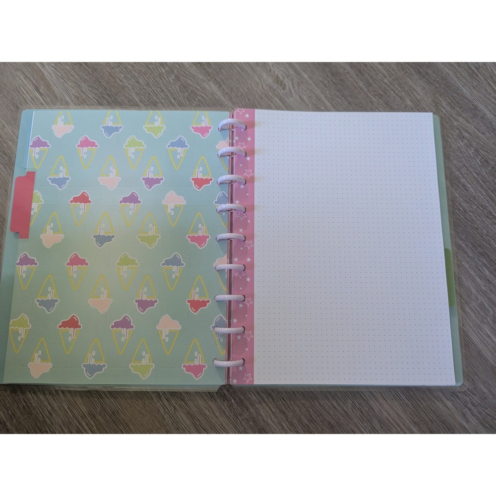 New Happy Planner Notes Disc Bound Notebook Seize The Day Undated Stickers - Picture 6 of 13